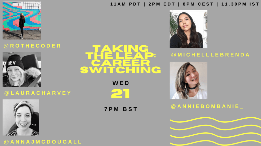 #TechTable: Taking the Leap: Career&nbsp;Switching